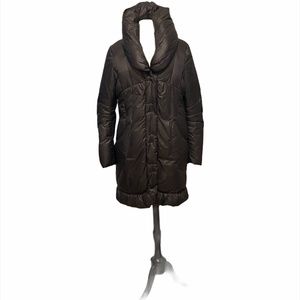 BEAUTIFUL TAHARI Grey Down Coat size LARGE